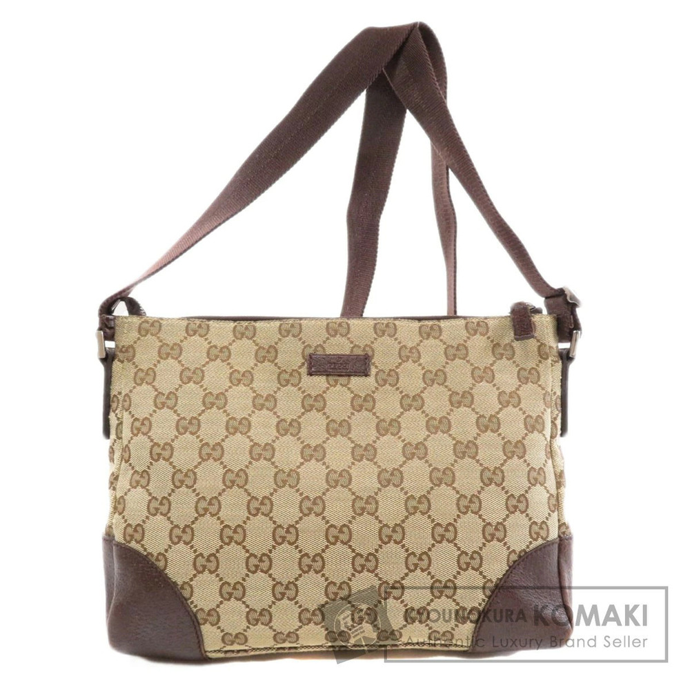 Gucci GG shoulder bag canvas Brown